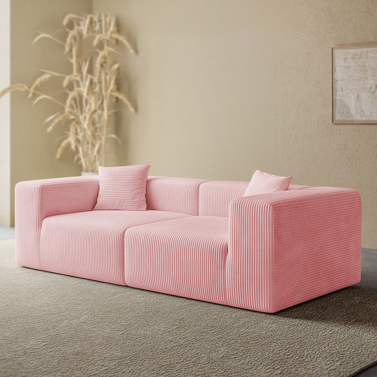 Compressed Couch Boneless Sponge Sofa pink- Lkikos.com