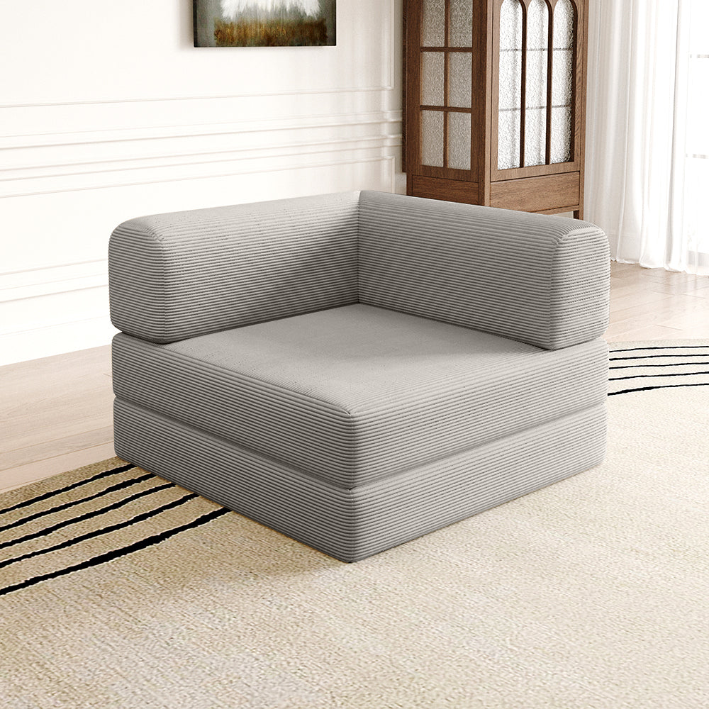 Compression Sofa Corner in grey- Lkikos.com
