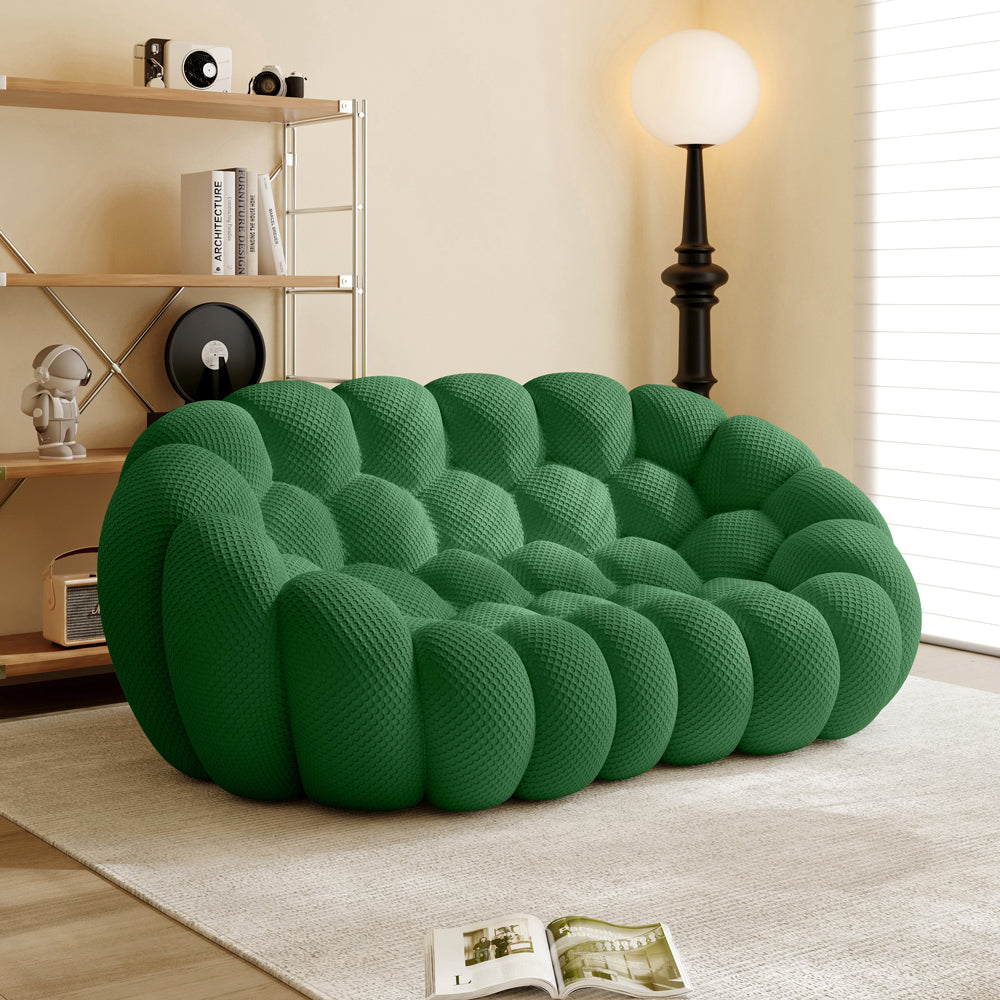 Vacuum Compression Bubble Sofa 2 seat in Green - Lkikos.com