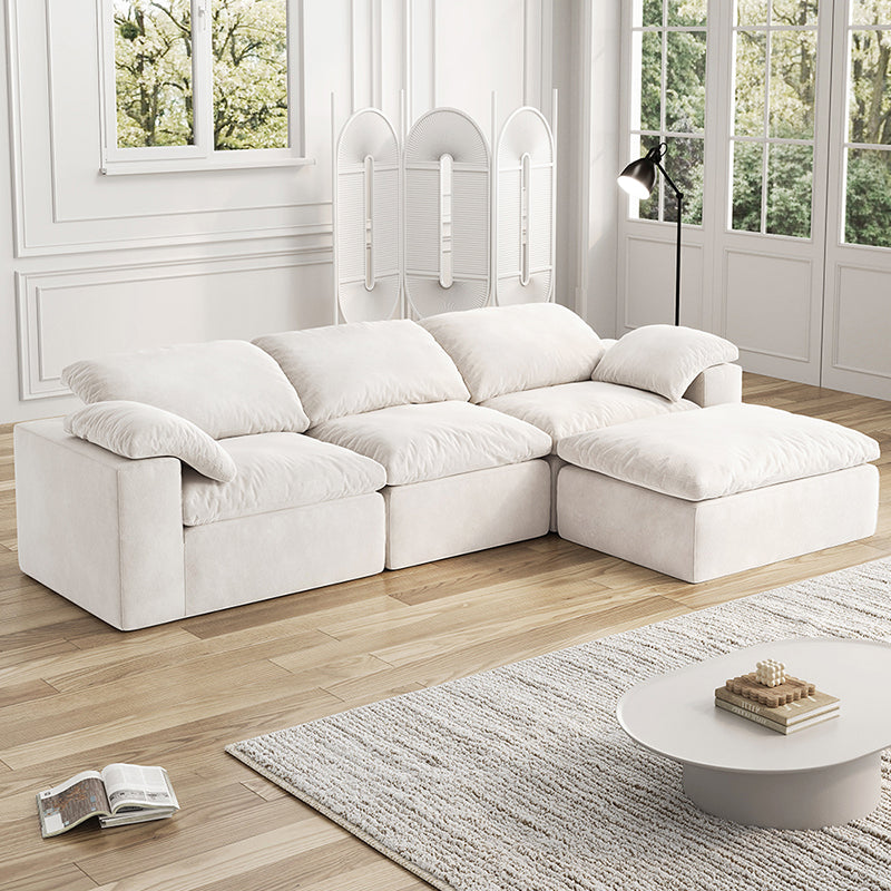 Vacuum Sealed Compression Sofa Velvet Cloud Sofa picture 11 - Lkikos.com