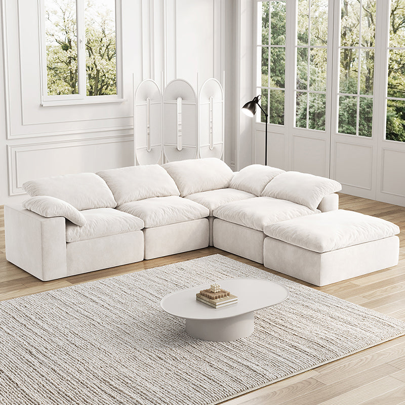 Vacuum Sealed Compression Sofa Velvet Cloud Sofa picture 1 - Lkikos.com