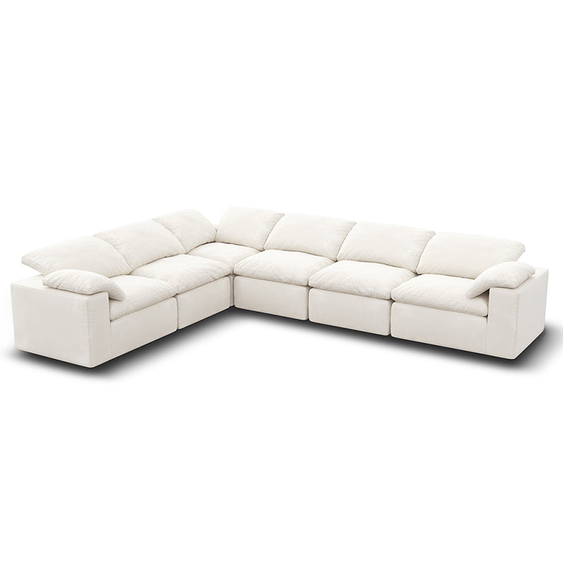 Vacuum Sealed Compression Sofa Velvet Cloud Sofa picture 41 - Lkikos.com