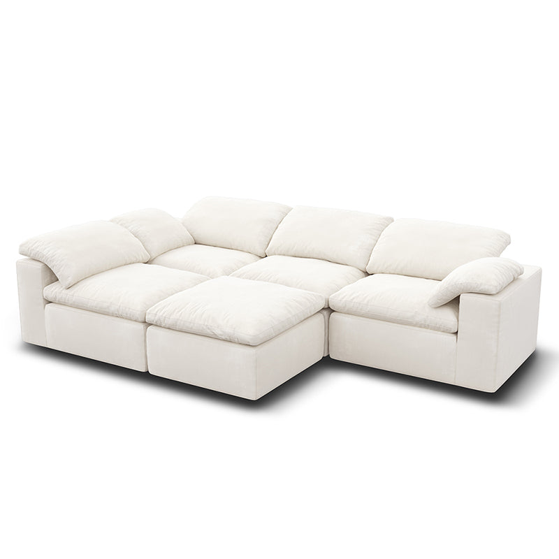 Vacuum Sealed Compression Sofa Velvet Cloud Sofa picture 46 - Lkikos.com