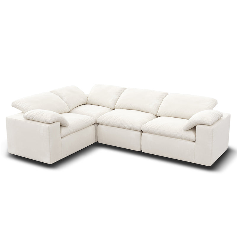 Vacuum Sealed Compression Sofa Velvet Cloud Sofa picture 51 - Lkikos.com