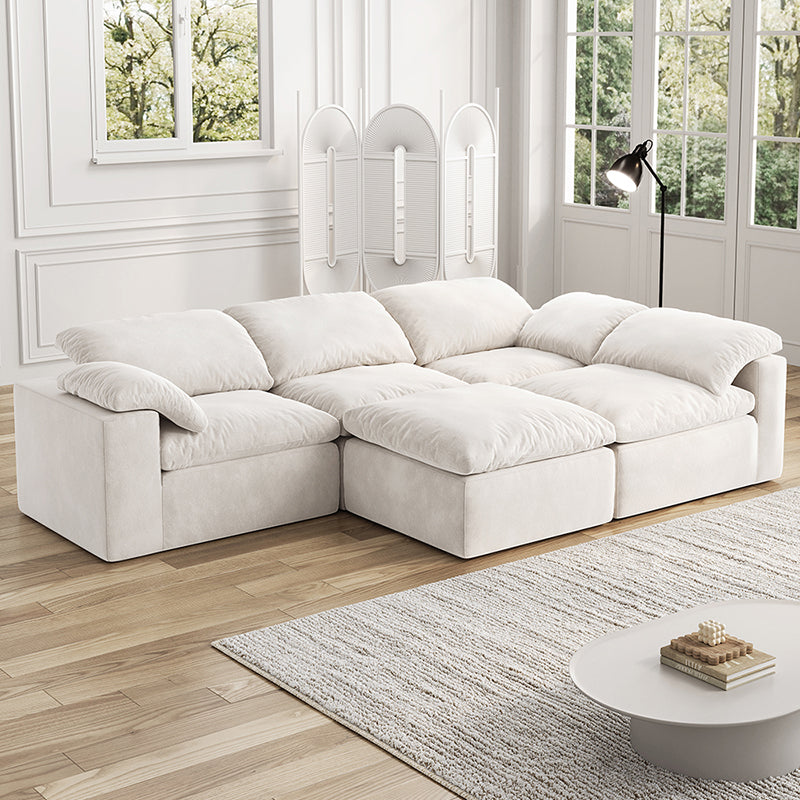 Vacuum Sealed Compression Sofa Velvet Cloud Sofa picture 8 - Lkikos.com