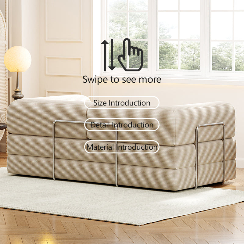 Vacuum Sealed Compressed Foam Couch Boneless Sponge Sofa in a box - Lkikos.com