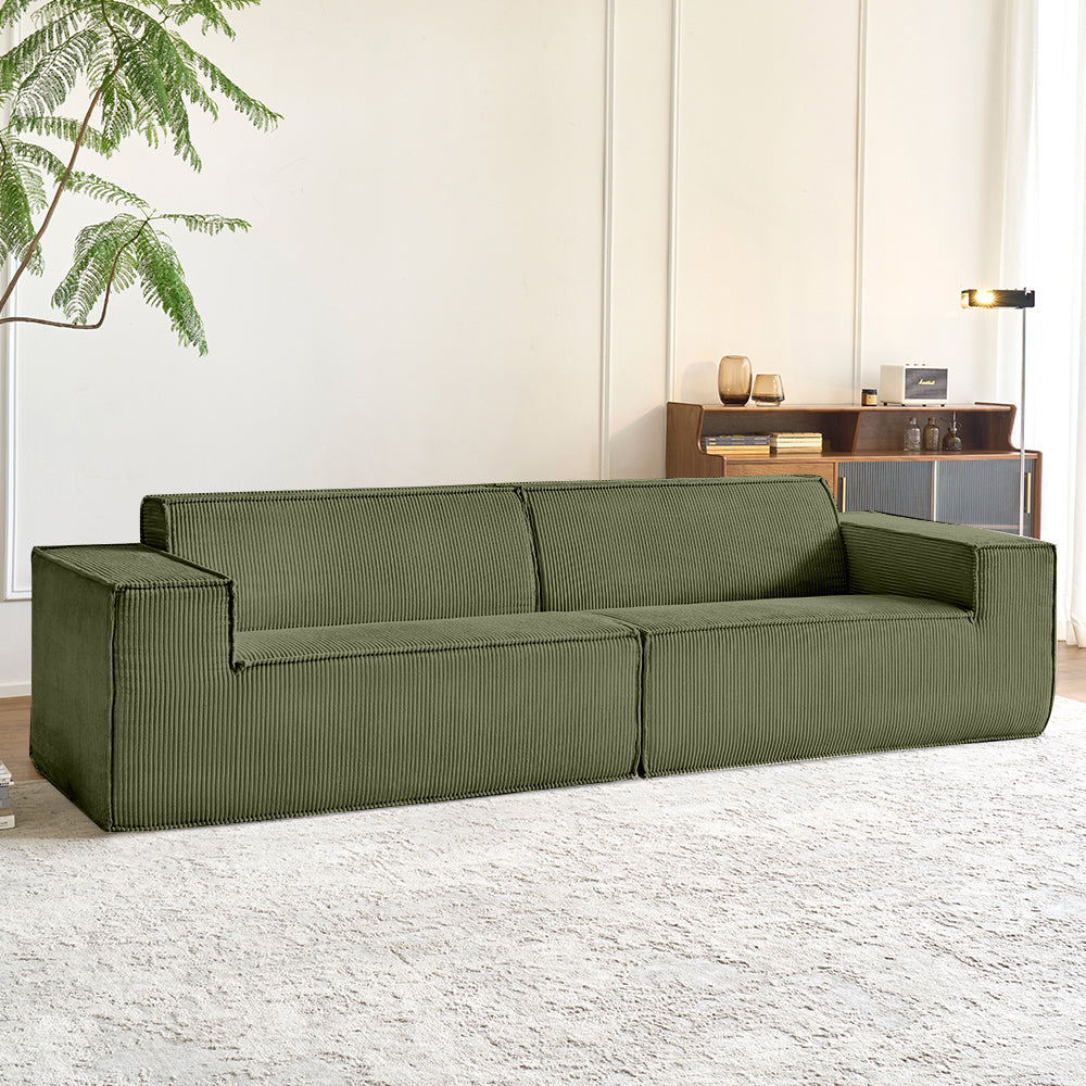 green Compressed Foam Sofa in a box - Lkikos.com