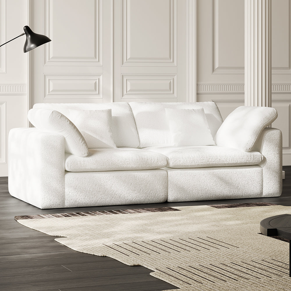Lkikos Cloud Sofa 2-Seater – Vacuum Sealed & Compressed