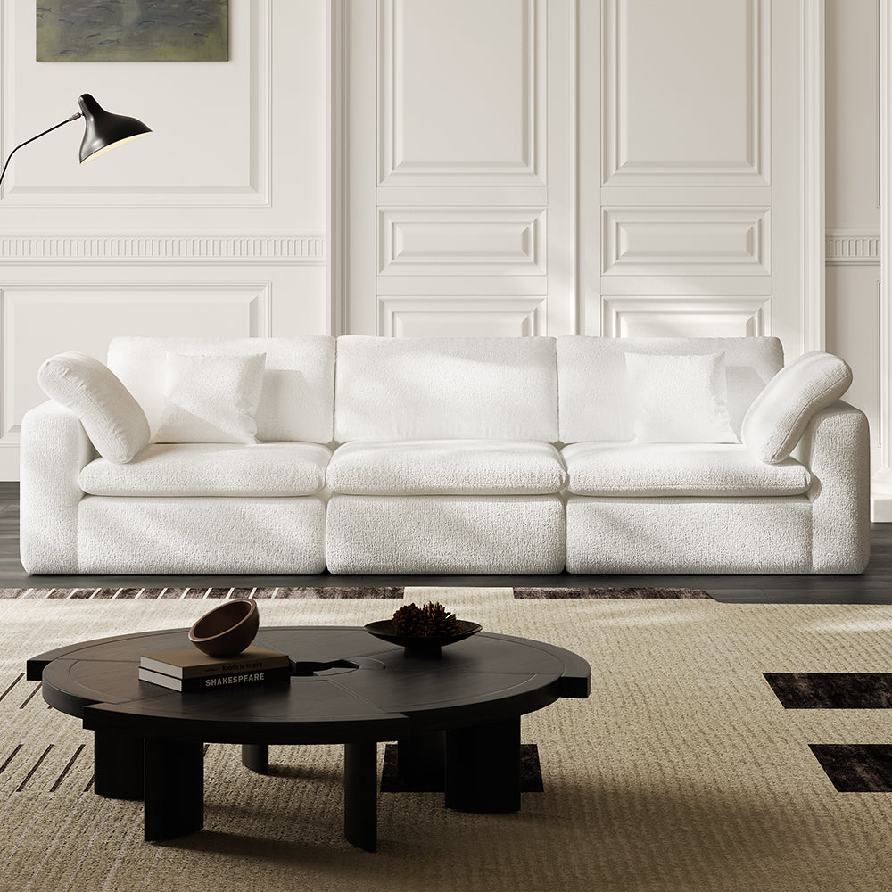 Lkikos 3-Seater Cloud Couch – front view