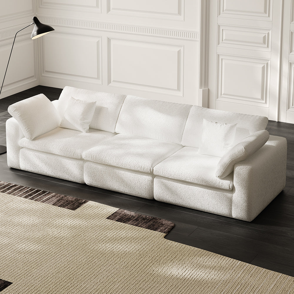 Lkikos Cloud Sofa 3-Seater – Vacuum Sealed & Compressed