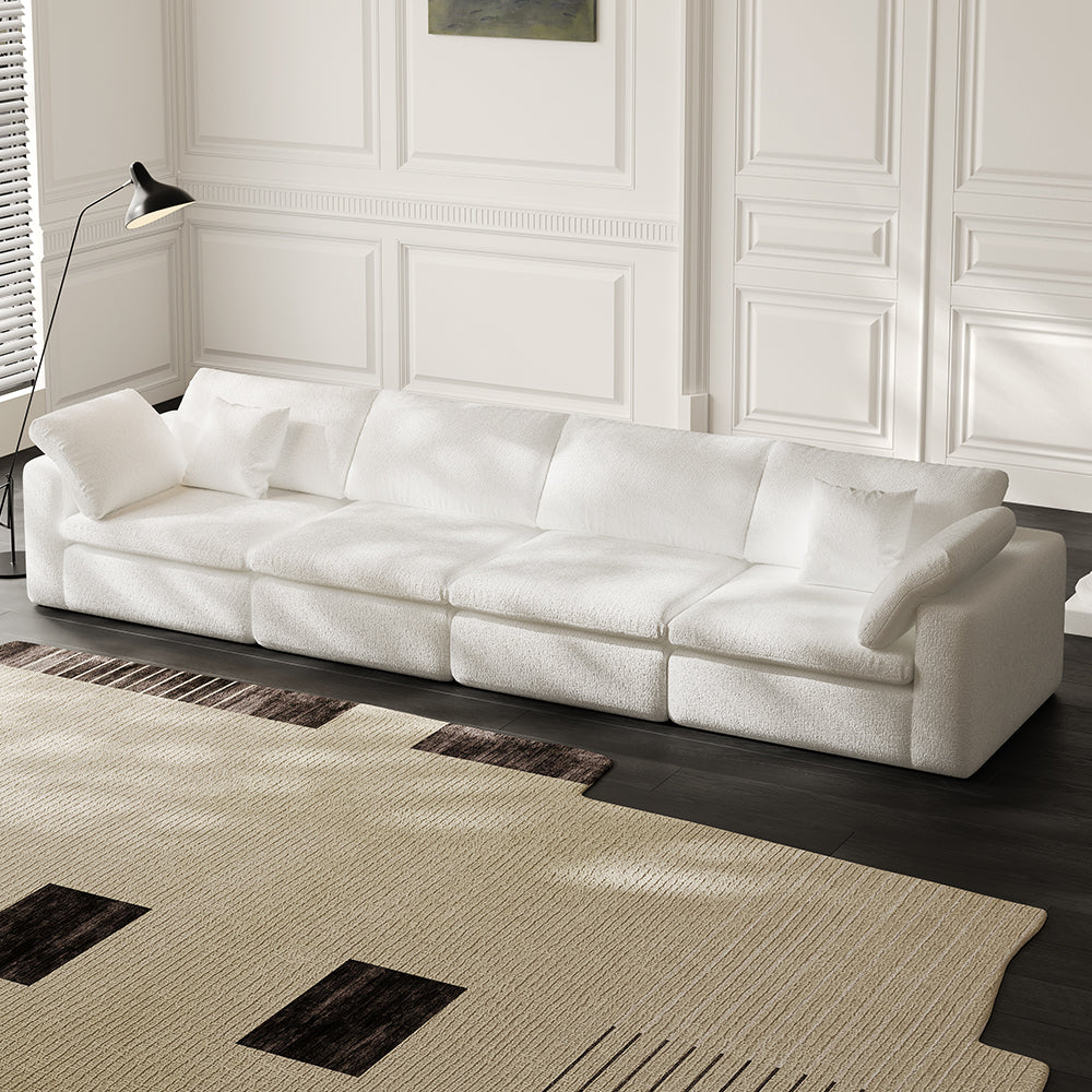 Lkikos 4-Seater Cloud Couch – front angle view