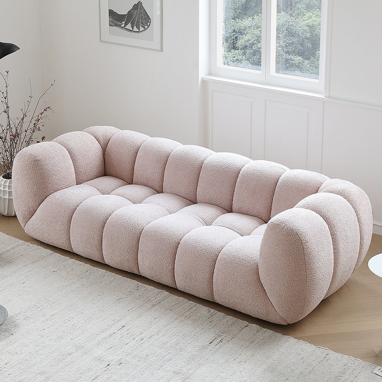 TOBO Teddy Sectional Sofa Modern Homebody Couch