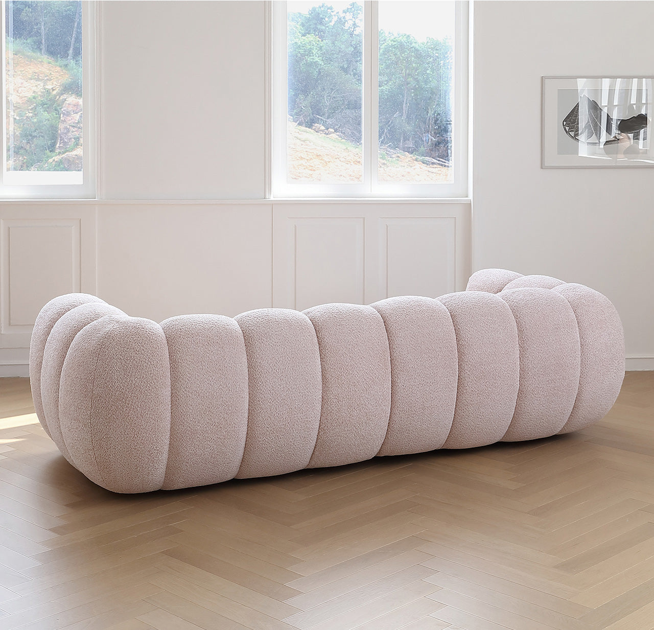 TOBO Teddy Sectional Sofa Modern Homebody Couch