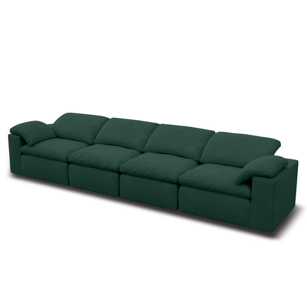 Cloud Sofa 4-seater Green - Lkikos.com