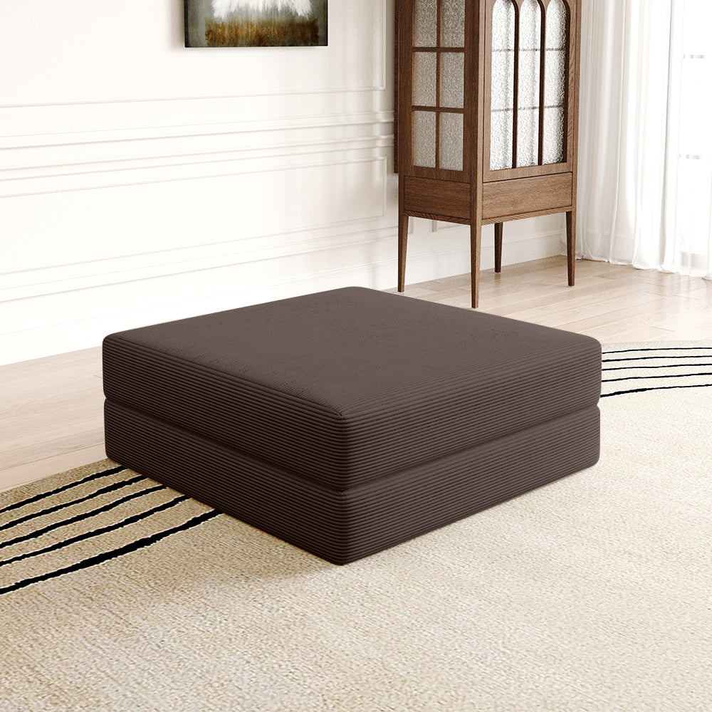 Compression Sofa Ottoman brown - Lkikos.com