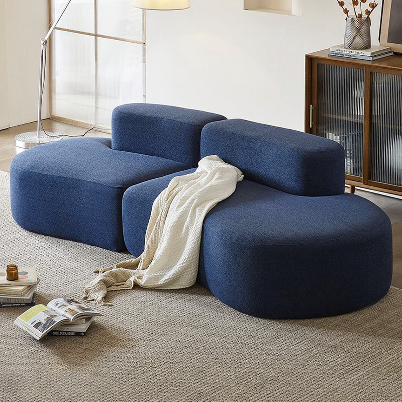 Curved sofa blue picture 10-Lkikos.com