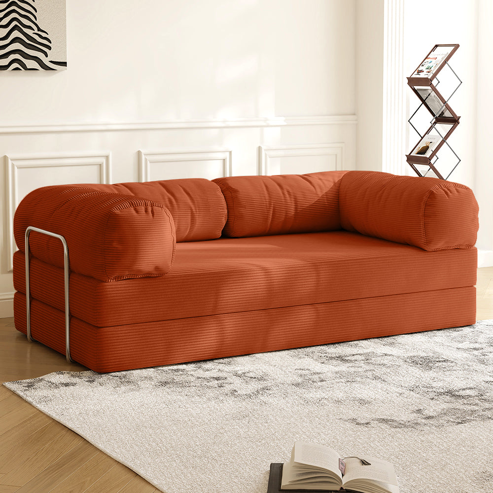 Teddy sofa V2 Warm orange - Lkikos.com