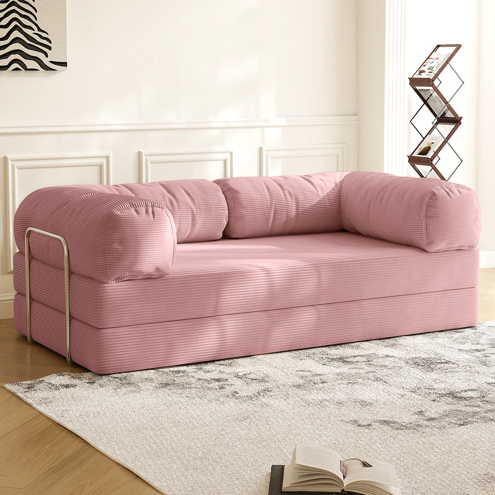 Teddy sofa V2 pink - Lkikos.com