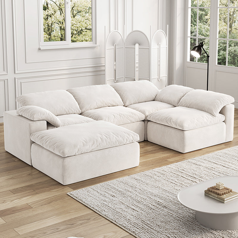 Vacuum Sealed Compression Sofa Velvet Cloud Sofa picture 10 - Lkikos.com