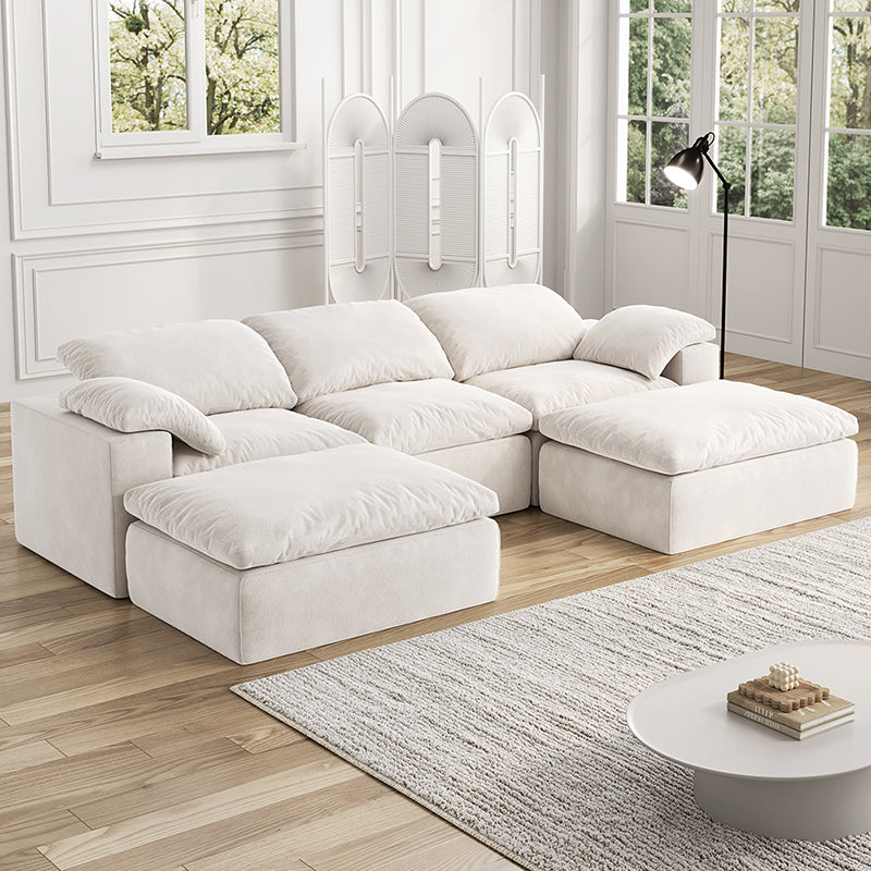 Vacuum Sealed Compression Sofa Velvet Cloud Sofa picture 13 - Lkikos.com