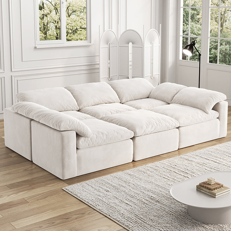 Vacuum Sealed Compression Sofa Velvet Cloud Sofa picture 17 - Lkikos.com