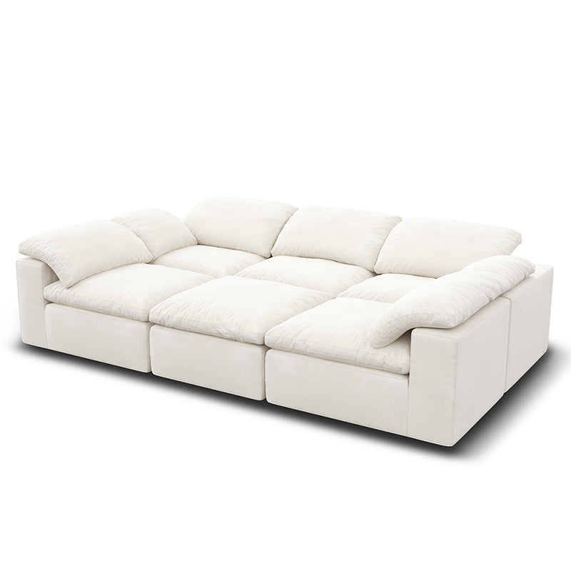 Vacuum Sealed Compression Sofa Velvet Cloud Sofa picture 38 - Lkikos.com