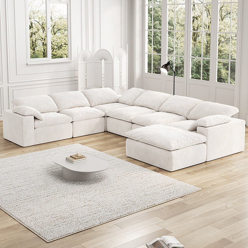 Vacuum Sealed Compression Sofa Velvet Cloud Sofa picture 4 - Lkikos.com