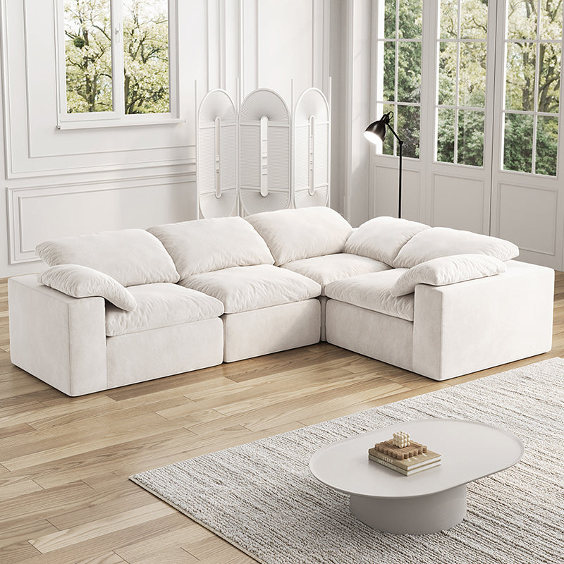 Vacuum Sealed Compression Sofa Velvet Cloud Sofa picture 5 - Lkikos.com
