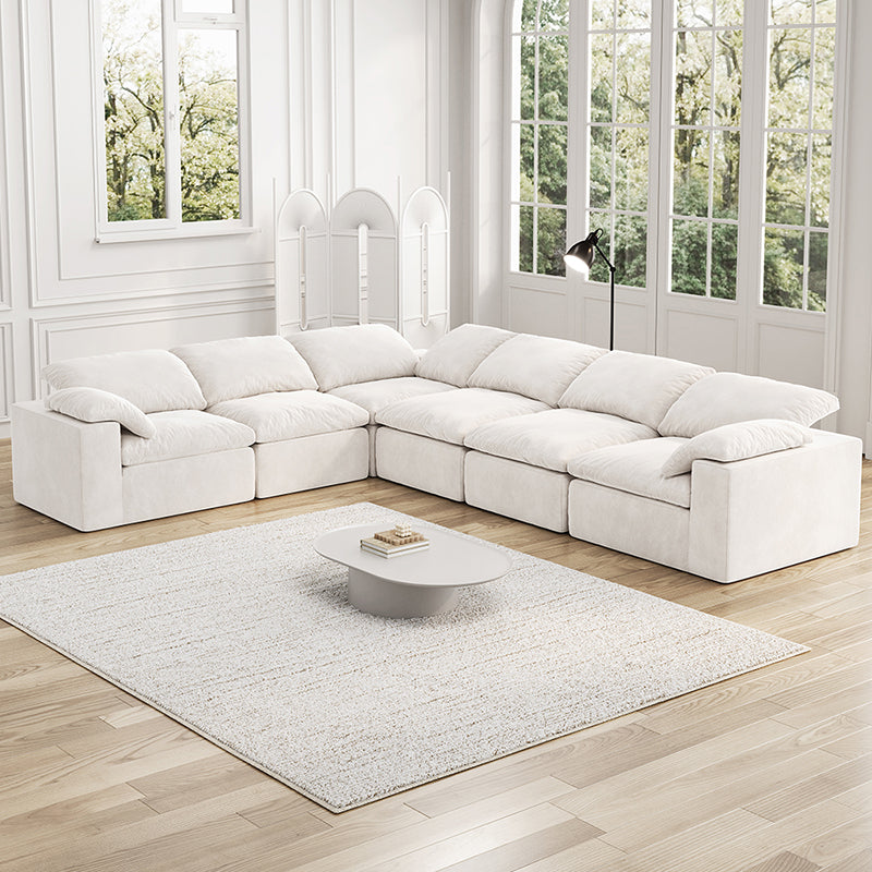 Vacuum Sealed Compression Sofa Velvet Cloud Sofa picture 6 - Lkikos.com