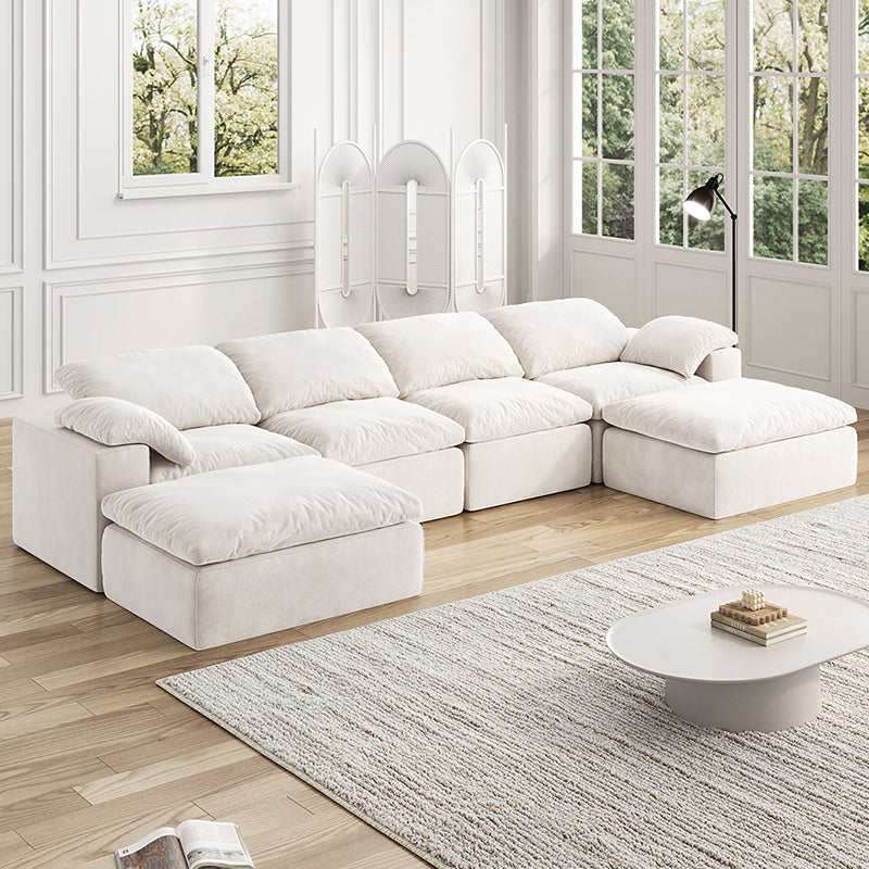 Vacuum Sealed Compression Sofa Velvet Cloud Sofa picture 9 - Lkikos.com