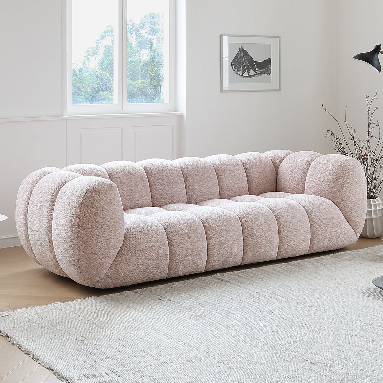 TOBO Teddy Sectional Sofa Modern Homebody Couch