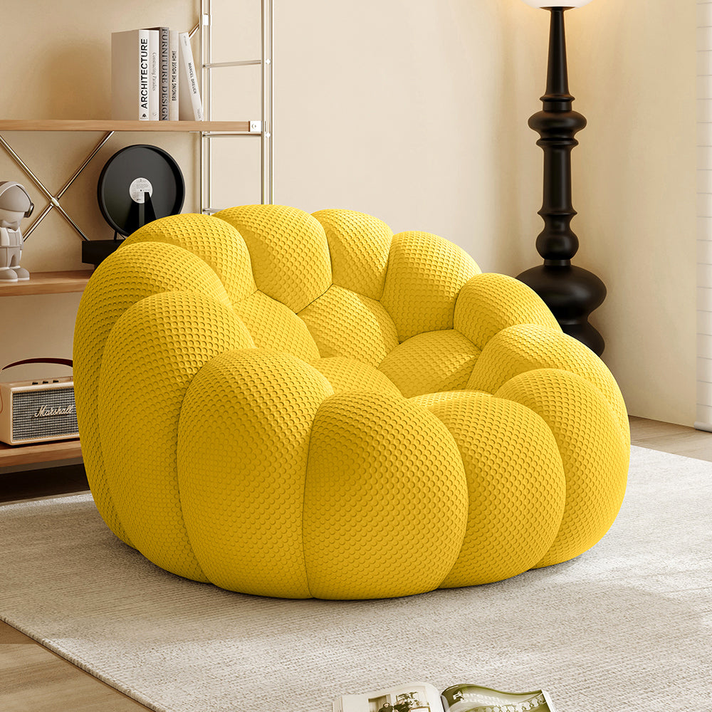 compressed bubble sofa in Yellow - Lkikos.com