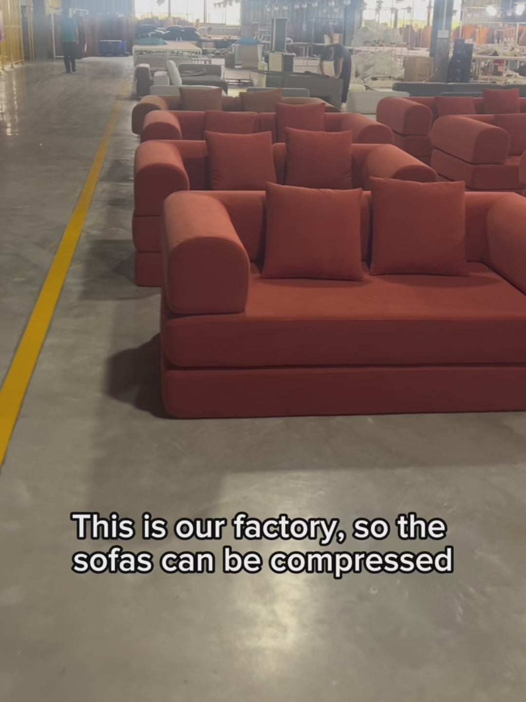 Vacuum compression sofa video 2 -Lkikos.com